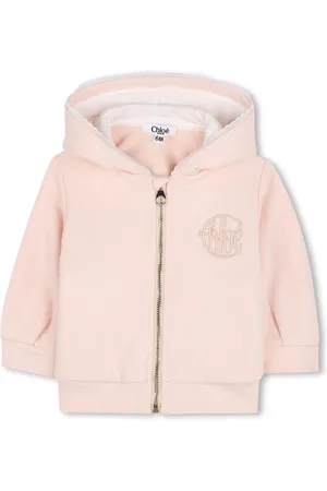 Chloé Sudadera con capucha y logo bordado