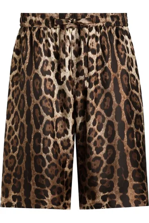 Dolce & Gabbana Bermudas con motivo de leopardo