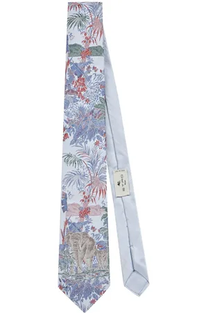 Etro Corbata con motivo en jacquard