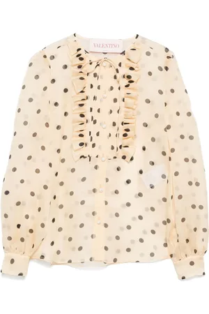 VALENTINO GARAVANI Blusa con motivo de lunares