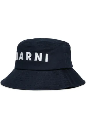 Marni Sombrero de pescador con logo bordado