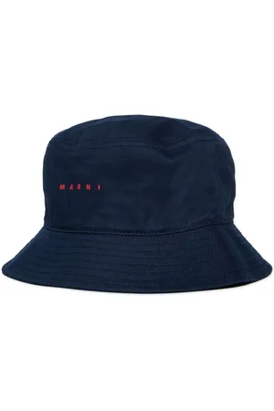 Marni Sombrero de pescador con logo bordado
