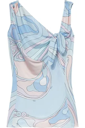 Puccini Top con estampado Orchidee
