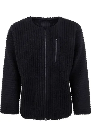 Issey Miyake Chaqueta texturizada plisada