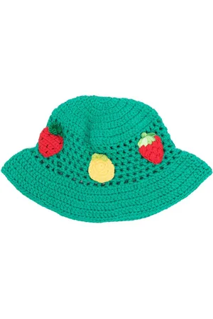 Stella McCartney Sombrero de pescador con bayas bordadas