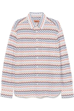 Missoni Camisa con diseño en zigzag