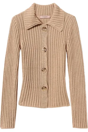 Twin-Set Cárdigan con botones Oval T