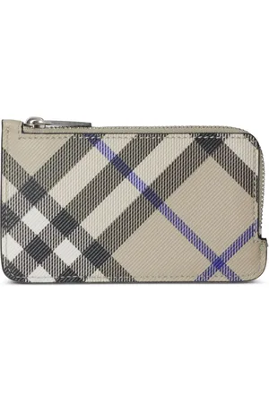 Burberry Tarjetero a cuadros