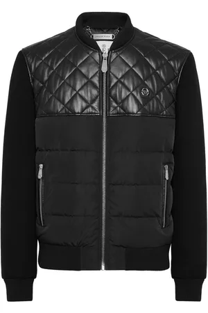 Philipp Plein Chaqueta bómber con cremallera