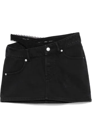 Alexander Wang Falda corta con abertura lateral