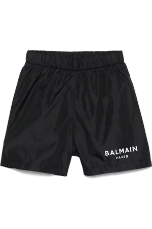 Balmain Bañador con logo estampado