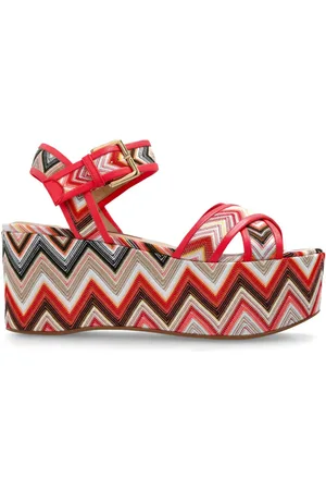 Missoni Sandalias con plataforma de 80 mm