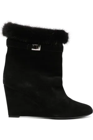 Dior Botas de pelo artificial