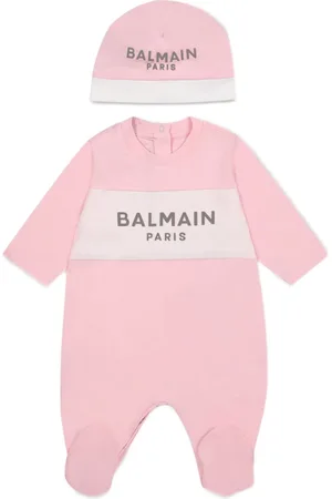 Balmain Pijama con logo estampado