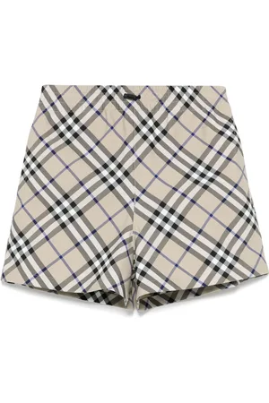 Burberry Bermudas náuticas a cuadros