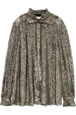Chloé Blusa con efecto de lamé