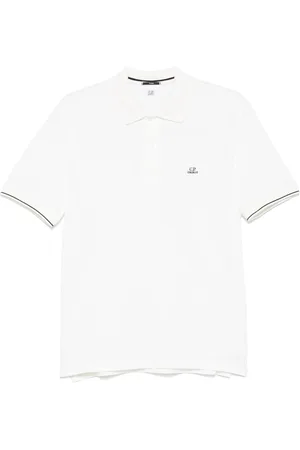 C.P. Company Polo con parche del logo