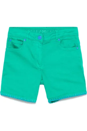 Stella McCartney Pantalones vaqueros cortos bordados