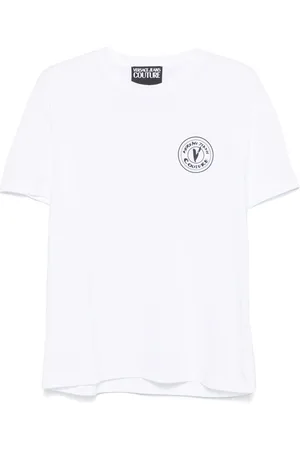 VERSACE Camiseta con emblema V