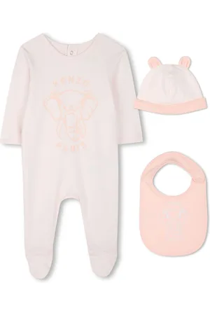 Kenzo Set de pijama con elefante estampado
