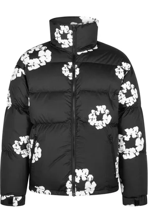 DENIM TEARS Plumífero con estampado floral