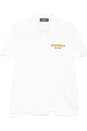Dsquared2 Polo con aplique del logo