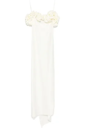 COPERNI Vestido largo con volantes