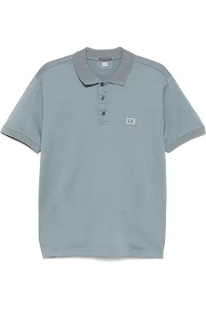 C.P. Company Polo con parche del logo