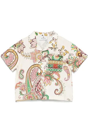 Etro Camisa con estampado de cachemira