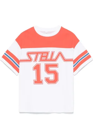 Stella McCartney Camiseta con logo estampado