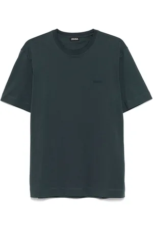 Ermenegildo Zegna Camiseta con logo bordado