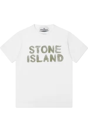 Stone Island Camiseta con logo estampado