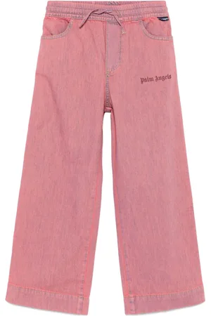 Palm Angels Pantalones de chándal de tejido cambray