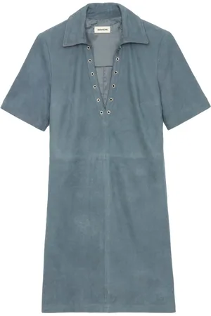 Zadig & Voltaire Vestido corto con cuello redondo