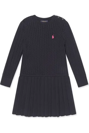 Ralph Lauren Vestido de punto de ochos