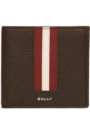 Bally Cartera de cuero con cinta