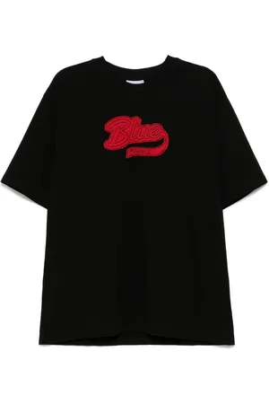 Bluemarble Camiseta con parche del logo