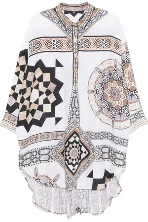 Camilla Vestido midi Tile Style