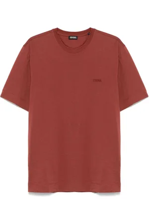 Ermenegildo Zegna Camiseta con logo bordado