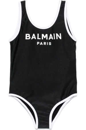 Balmain Bañador con logo estampado