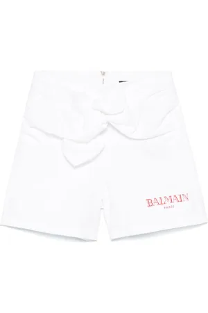 Balmain Pantalones cortos con detalle de nudo