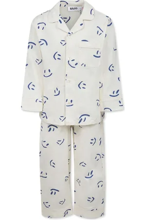 Molo Pijama con sonrisa estampada
