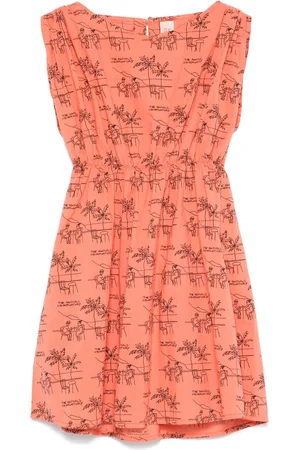 The Animals Observatory Vestido con estampado gráfico
