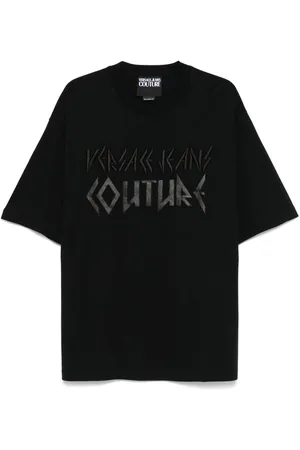 VERSACE Camiseta con logo bordado