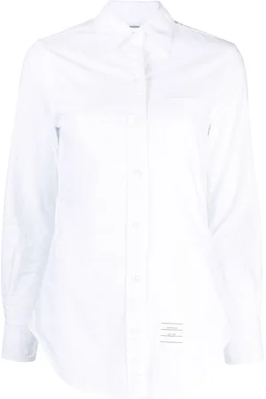 Thom Browne Camisa con parche del logo