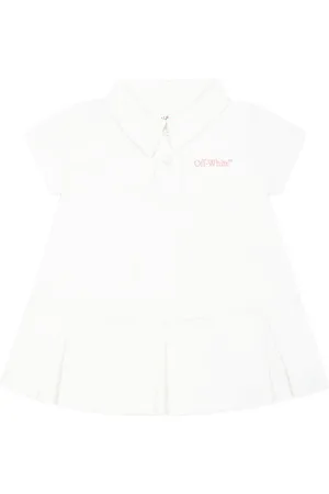 OFF-WHITE Vestido con pliegues