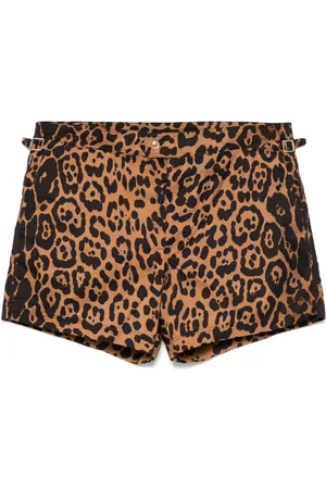 Tom Ford Bañador con animal print