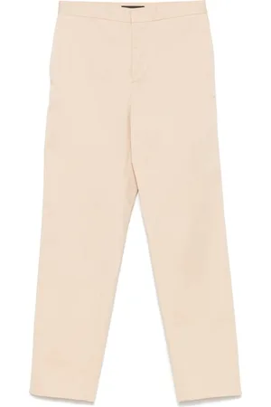 Fabiana Filippi Pantalones de tejido de gabardina