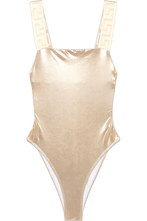 VERSACE Bañador con detalle Greca