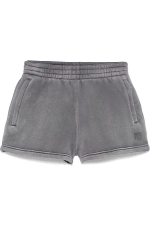 Alexander Wang Pantalones cortos con sello del logo